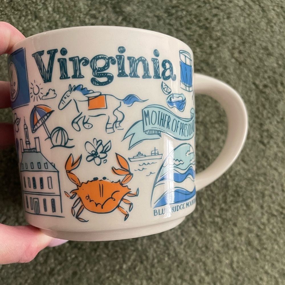 💙 NEW Starbucks Been There Virginia Mug 💙
